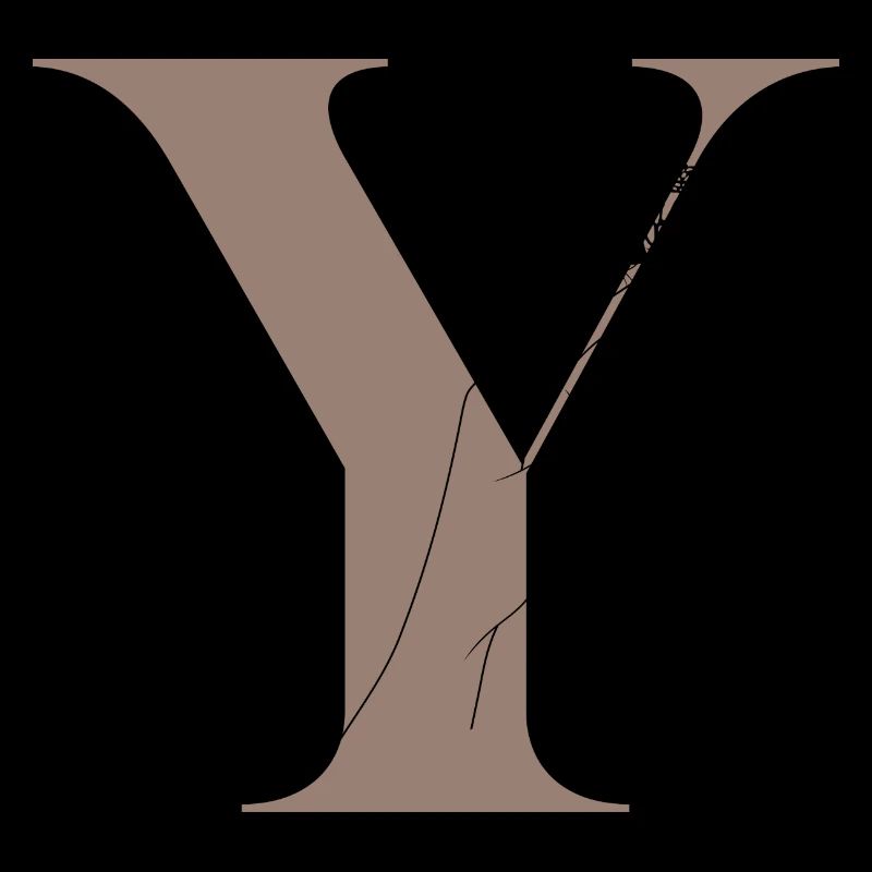 Letter Y Butterfly Magic