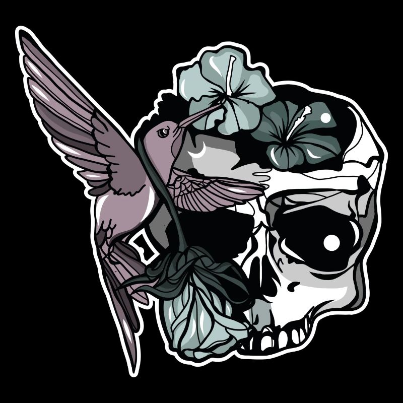 Floral Skull