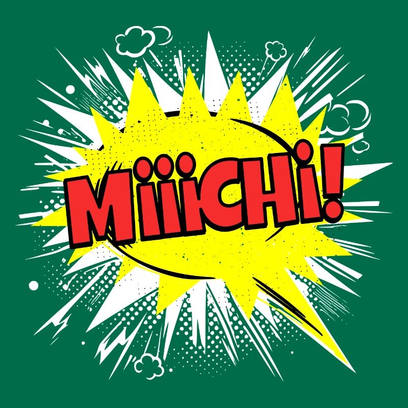 Michi Michael Name Funny Speech Bubble