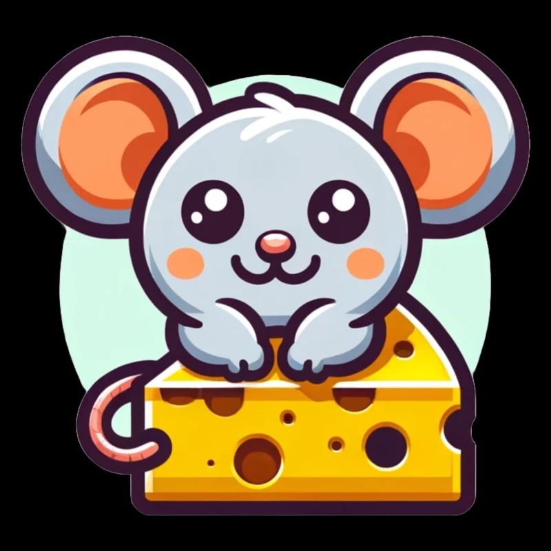 Mouse with cheese