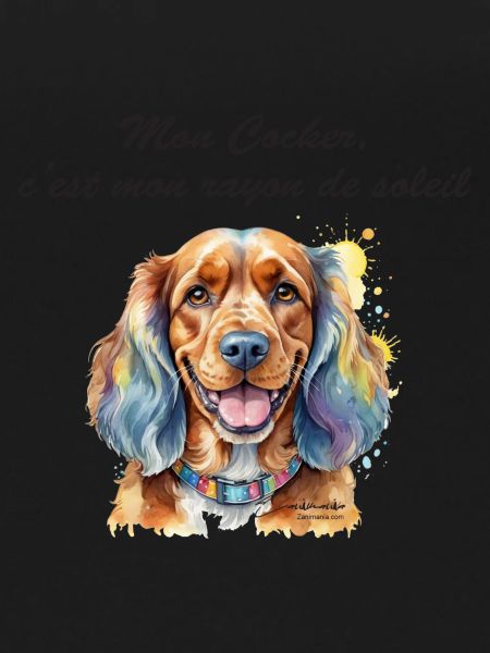 Cocker rayon de soleil