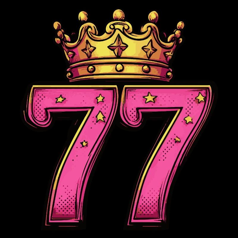 77 Zahl Krone