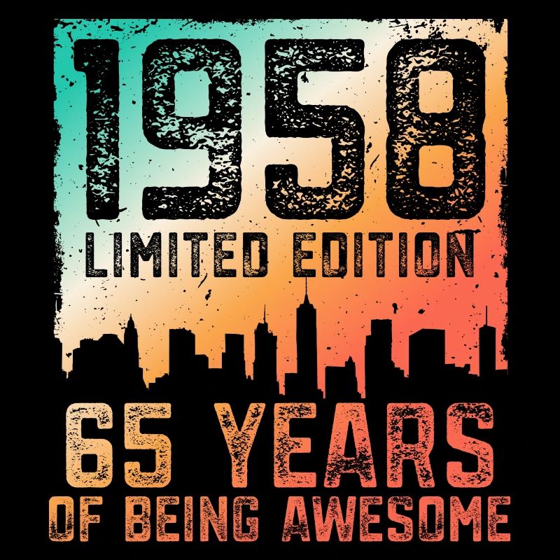 65 anniversaire 65 ans nés en 1958