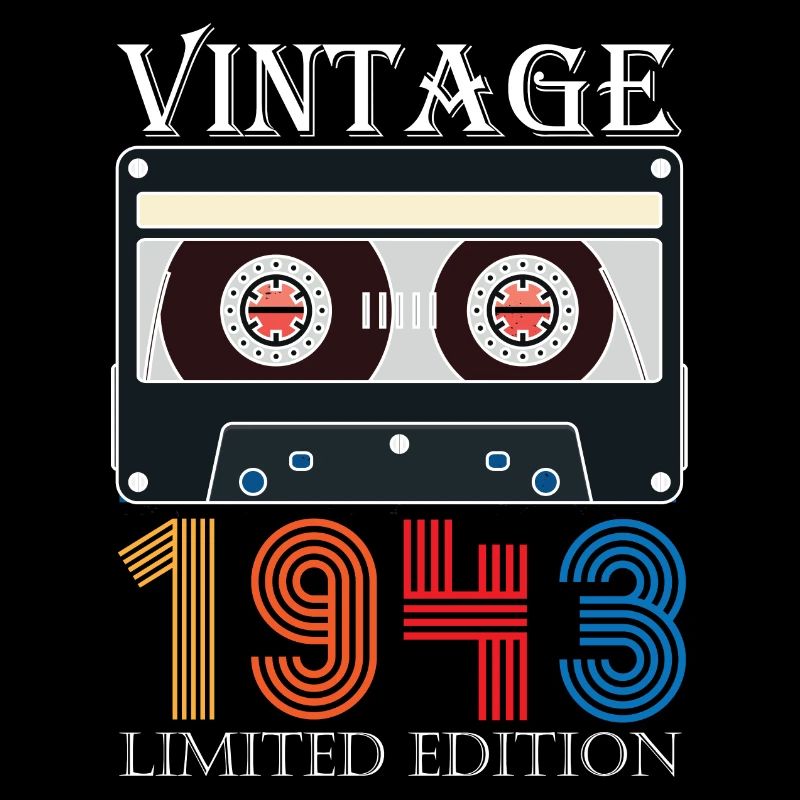 1943 Vintage Jubiläum Retro Limitierte Auflage