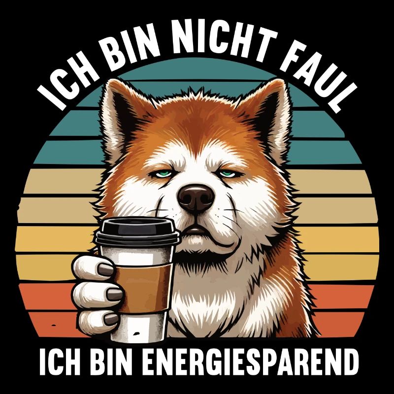 Ich Bin Nicht Faul Akita Akitabesitzer Akitas