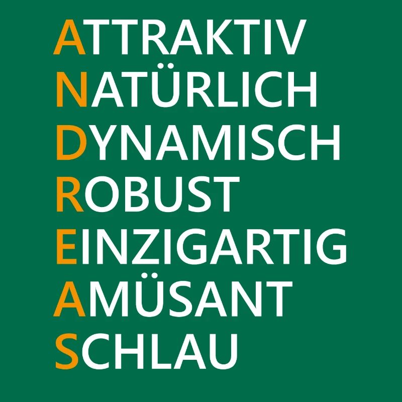 Andreas Name Geschenk