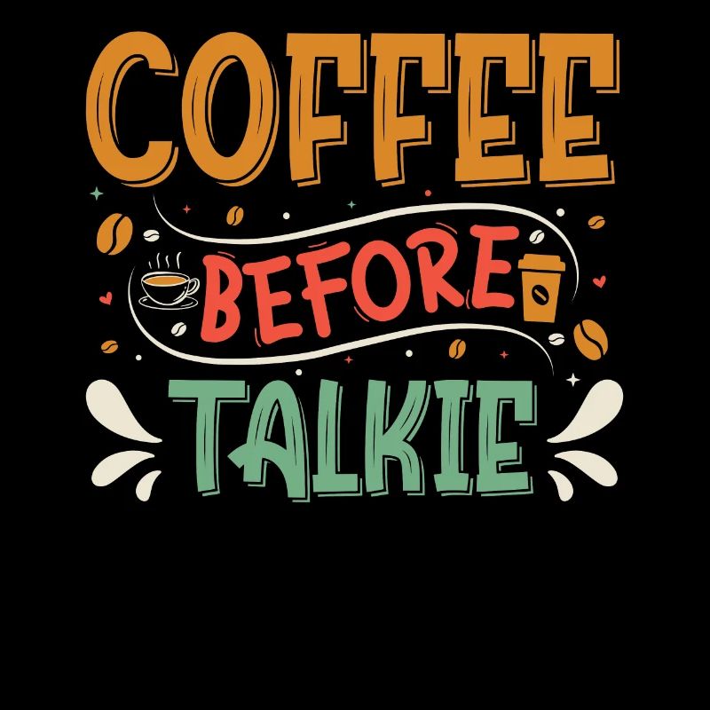 Kaffee Sarkasmus Freunde Glück Freude Cappuccino