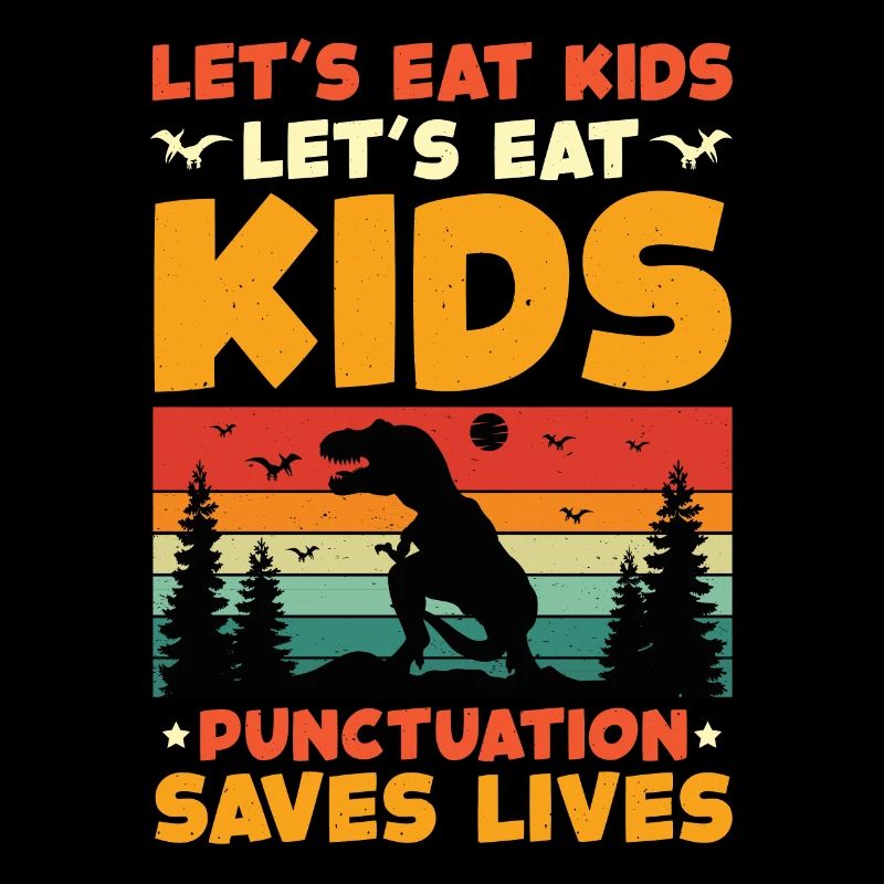Come let's eat children Comma Put Save lives