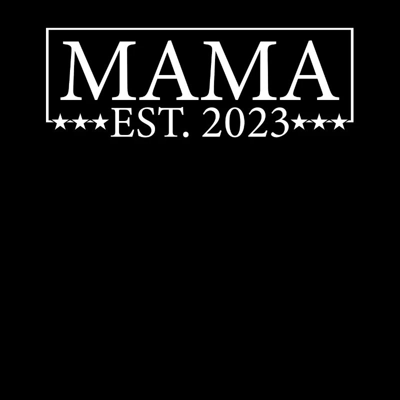 Mom 23 Mutter Baby Ankündigung werdende Mama 2023