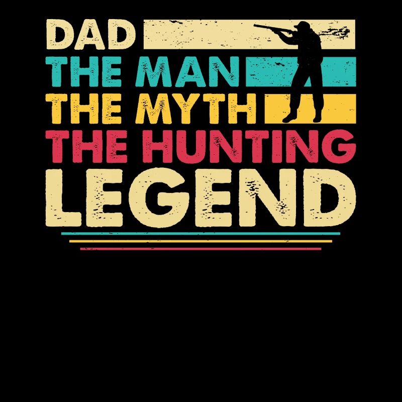 Hunter Papa Son Père Chasse Chasse