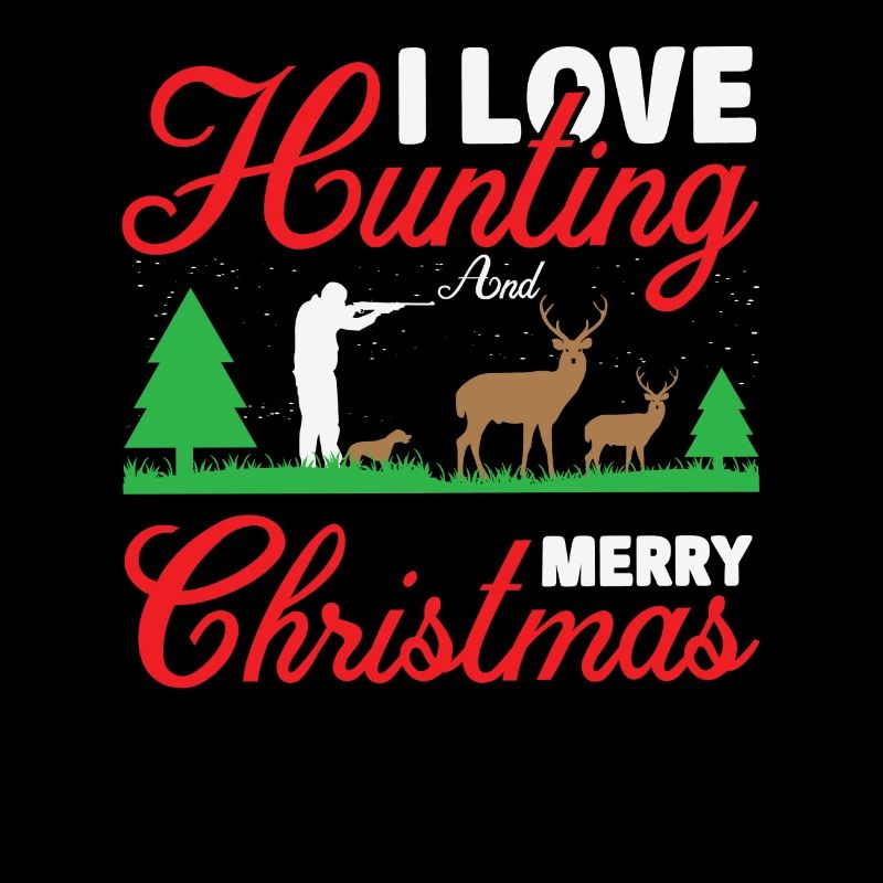 Chasseur d’arbres de Noël Chasseur de Noël Cadeau de Noël