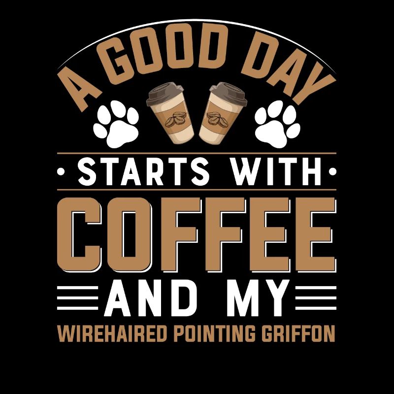 Griffon Korthals Wirehaired Pointing Coffee Drink