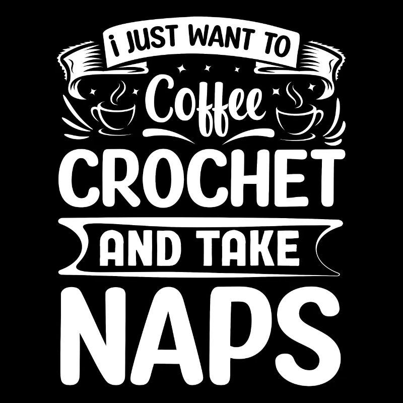 Häkeln Häkeln Kaffee Häkeln Strickerin Näherin