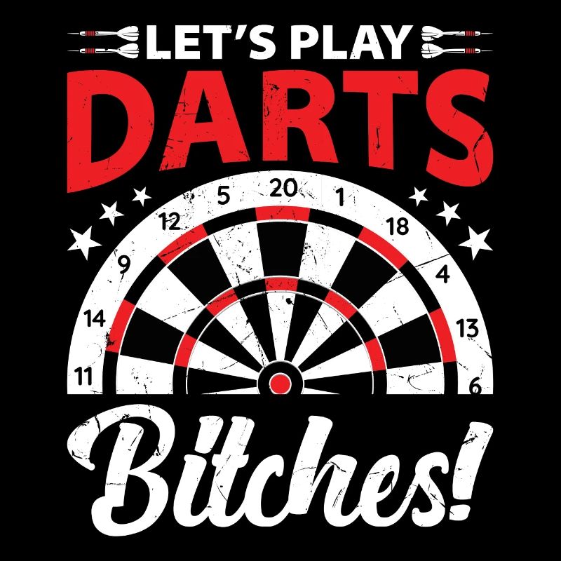 Lustiger Dart Spruch Dartscheibe Darten Geschenk