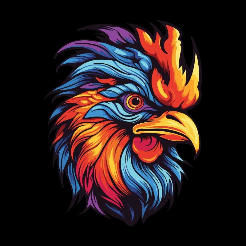 Rooster Portrait