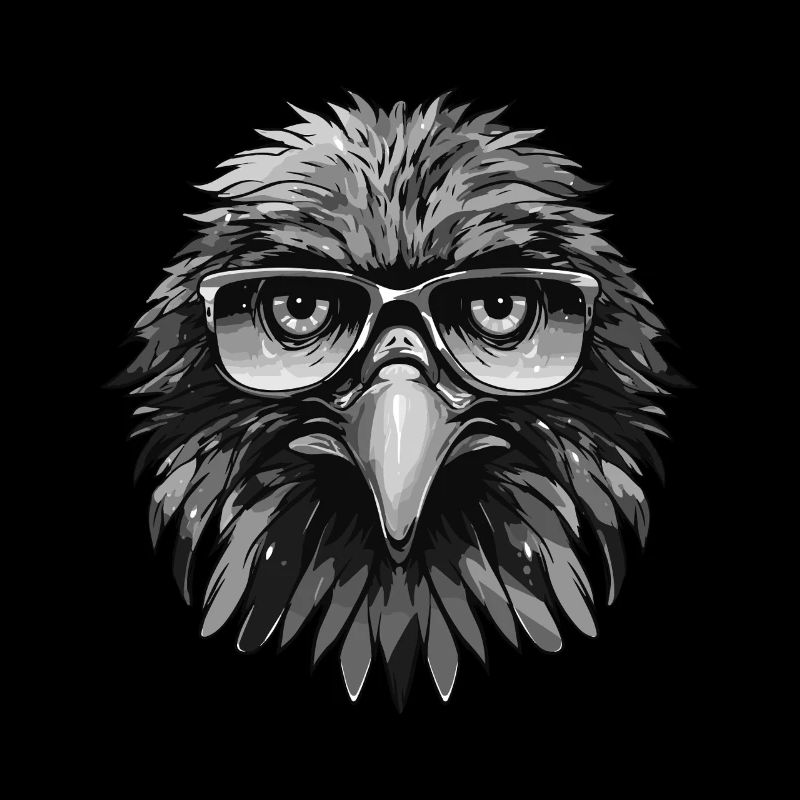 Adler Kopf Porträt Cool