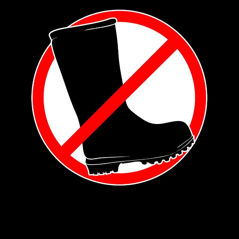 Bottes en caoutchouc interdites - jardinage et jardinage