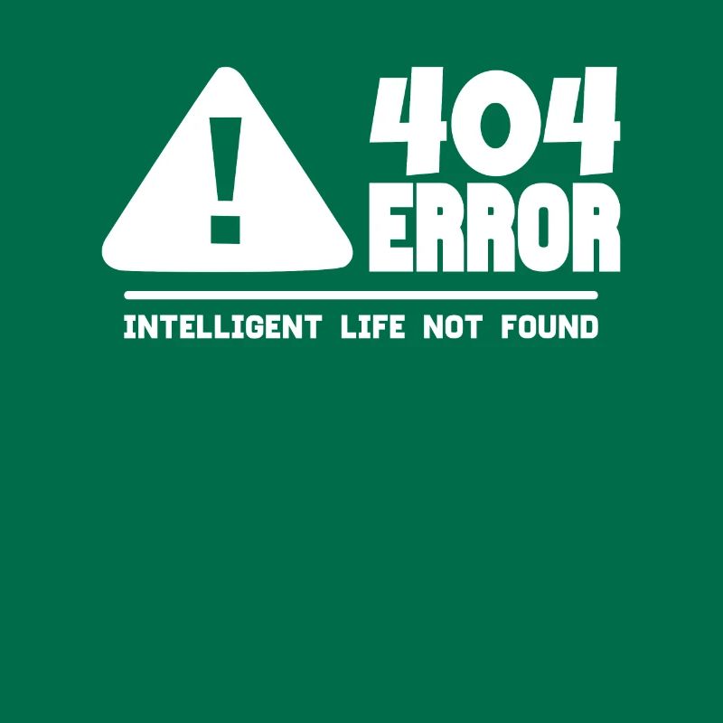 Computer- und Programmierer Geek. 404 Fehler