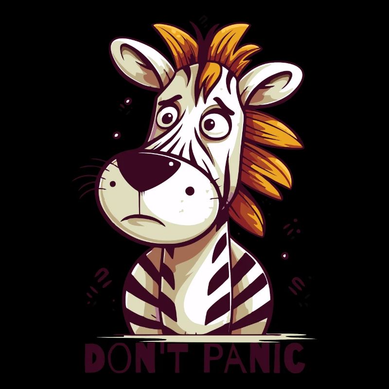 Pas de panique, zèbre !