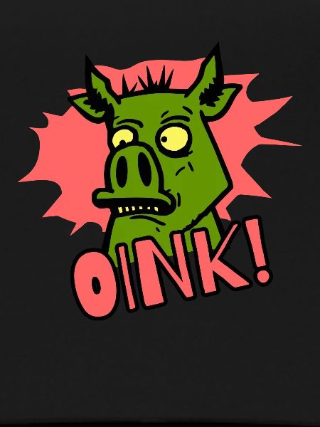 Oink! Cartoon Pig