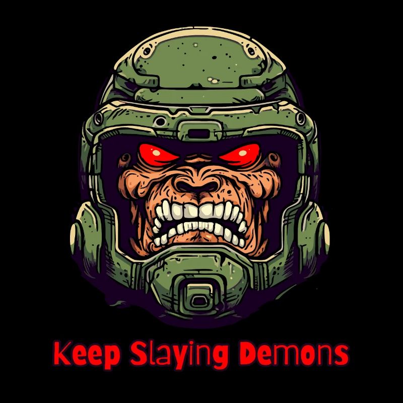 Damn: "Keep destroying demons" type