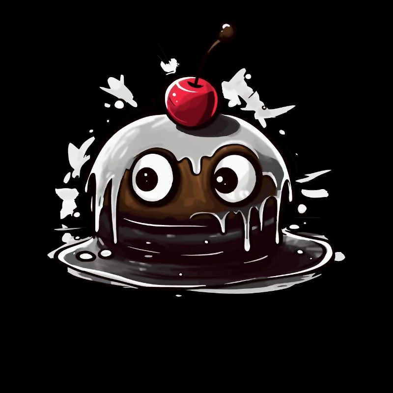Sweet Cherry Cake Cupcake