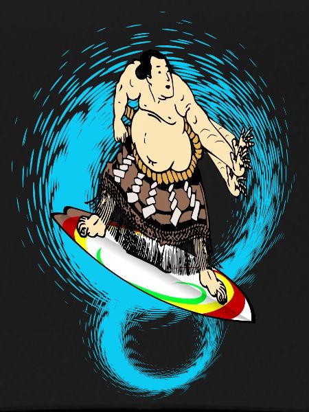 Sumo surfer