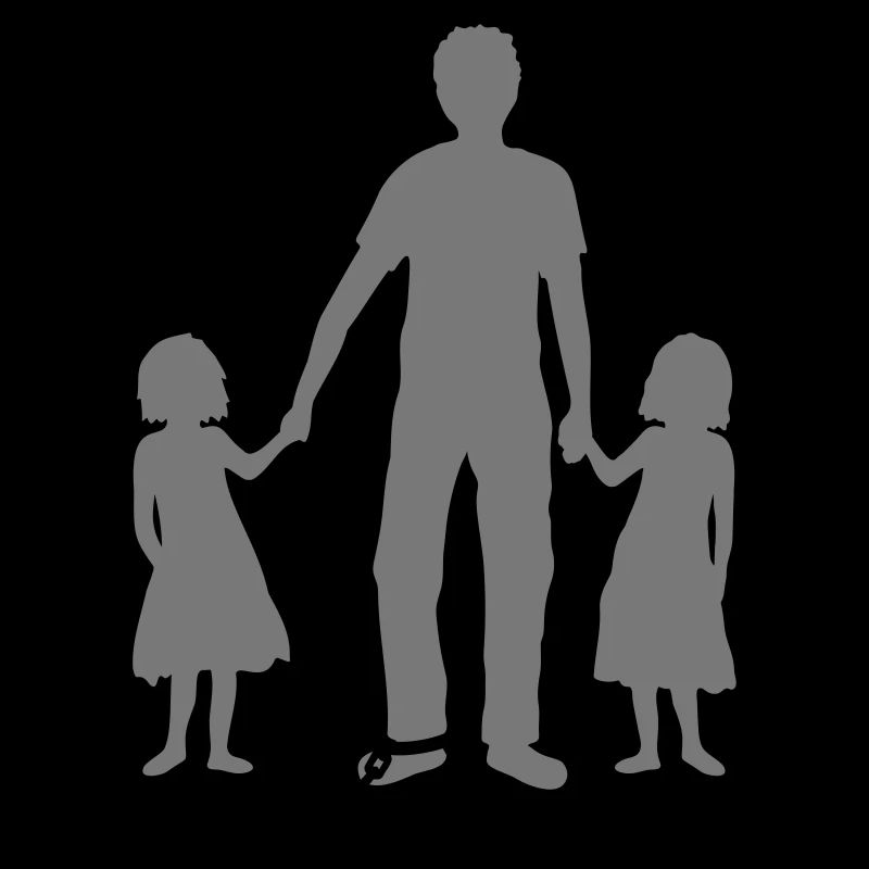Père en captivité filles