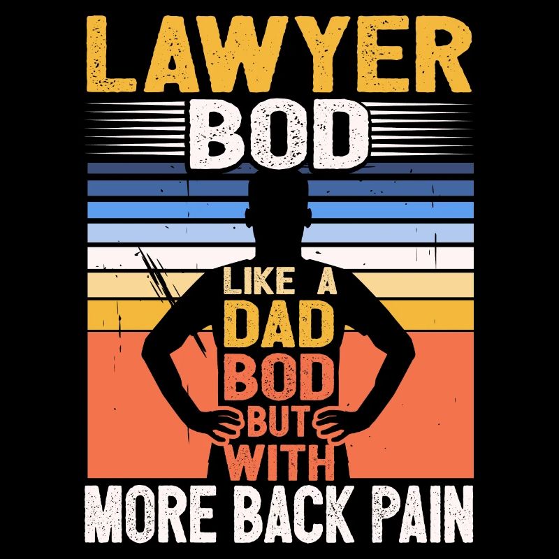 Avocat Bod Like A Dad Bod Drôle d’avocat Citation