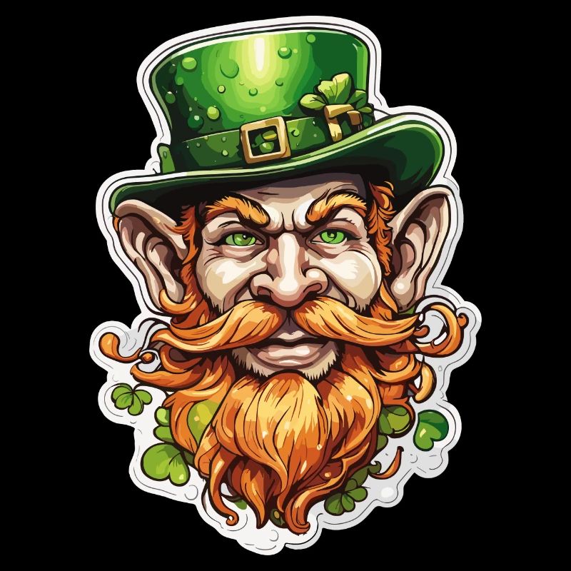 Leprechaun / Leprechaun / Vert / Gingembre / Irlande