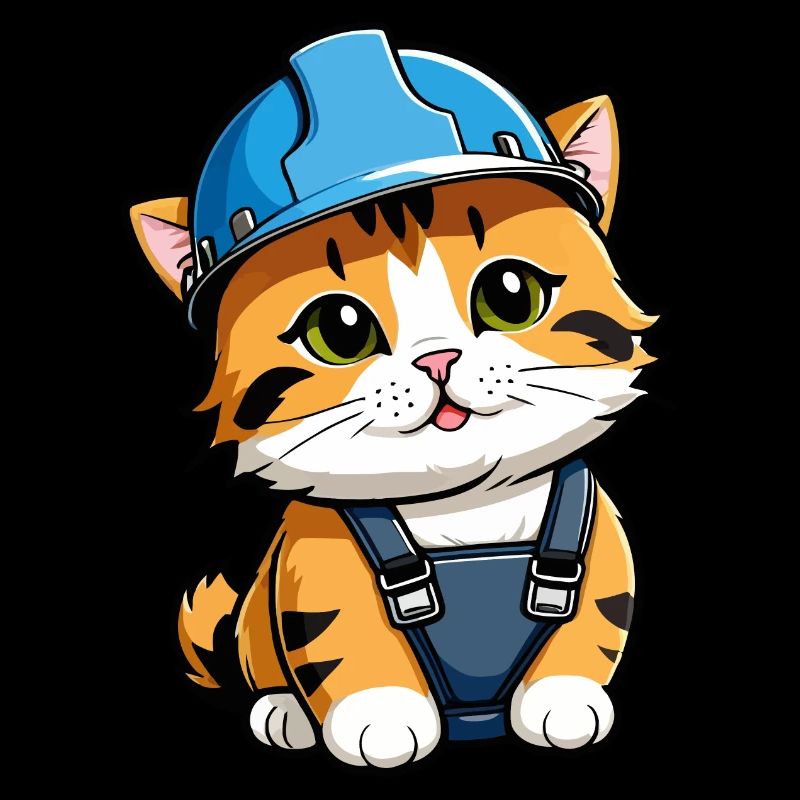 Hardworking Cat