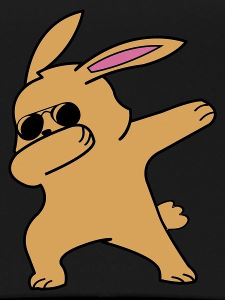 Dabbing Rabbit