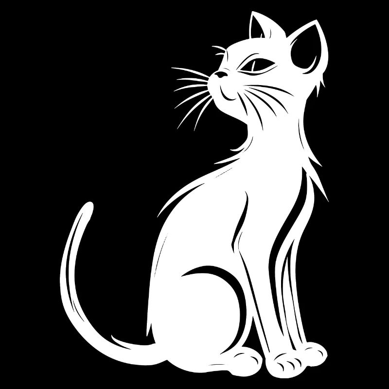 Chat, Motif De Chat, Visage De Chat