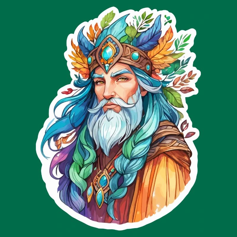 Druide Wasserfarben