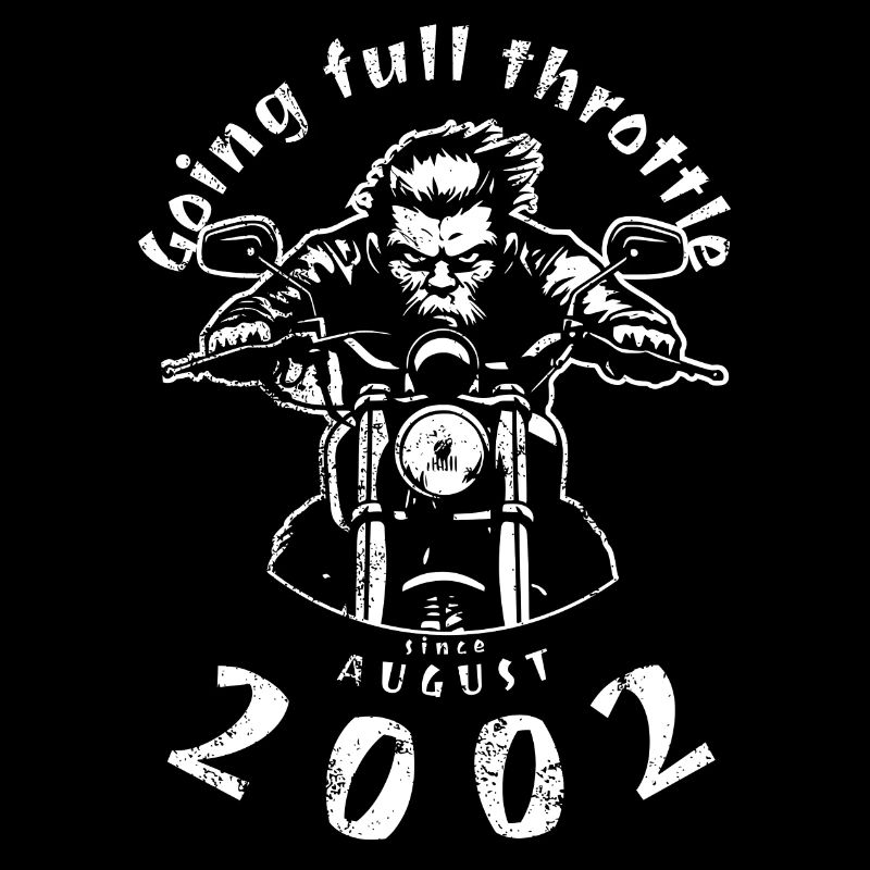 22. Geburtstag Going full throttle since 08/2002