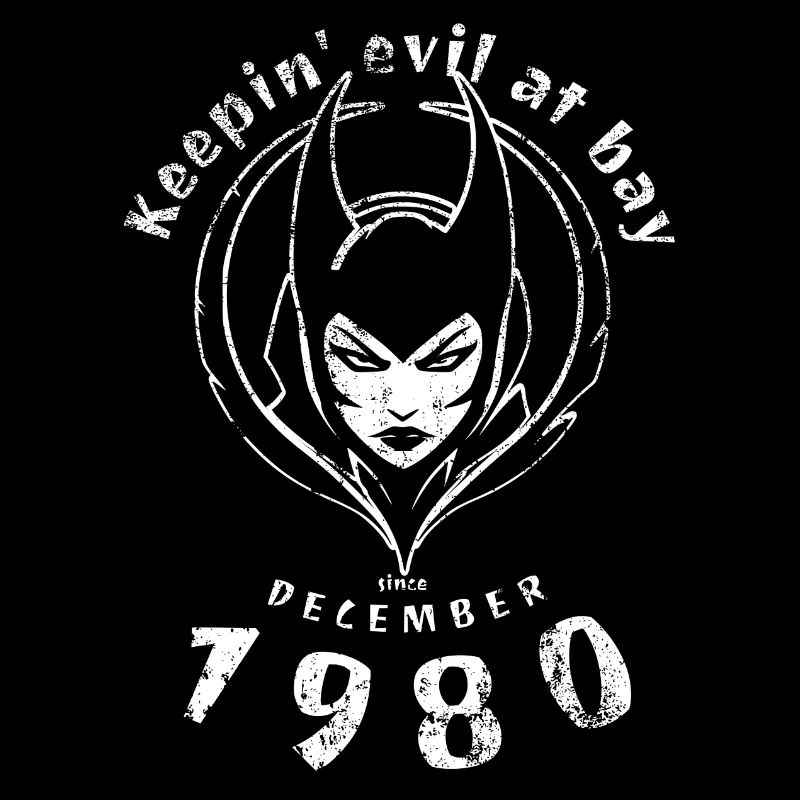 44. Geburtstag Keepin evil at bay since 12/1980