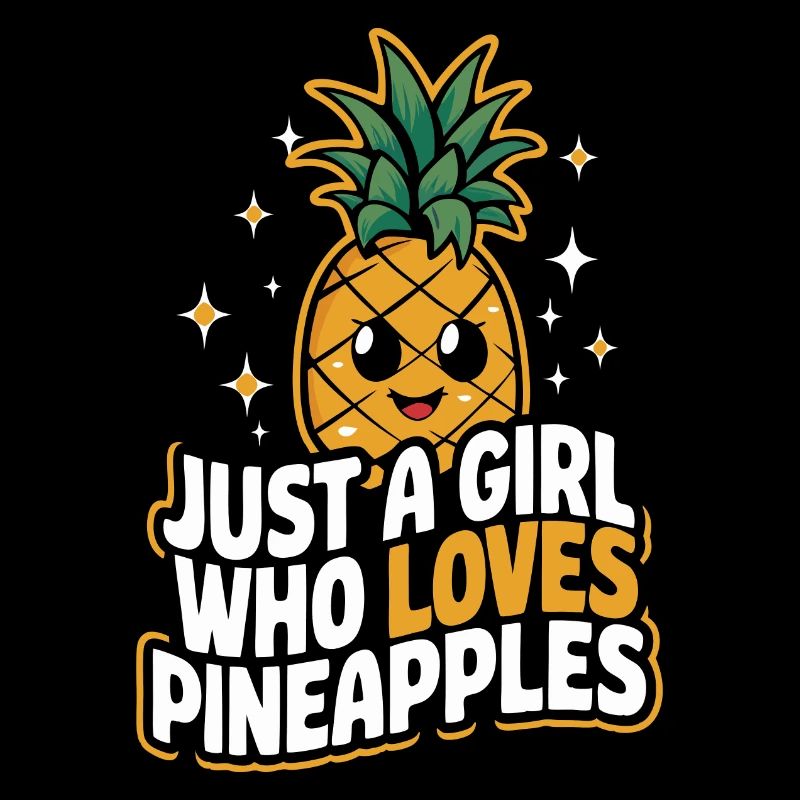 Pineapple tropical hawaiian fruit