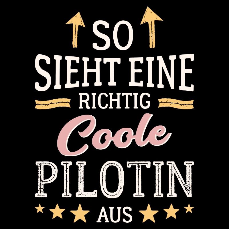 So sieht eine richtig coole Pilotin aus Fliegerin