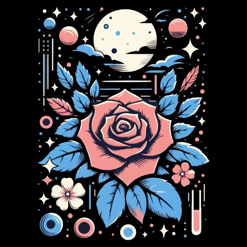 Kosmische Rose
