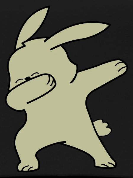 Dabbing Rabbit