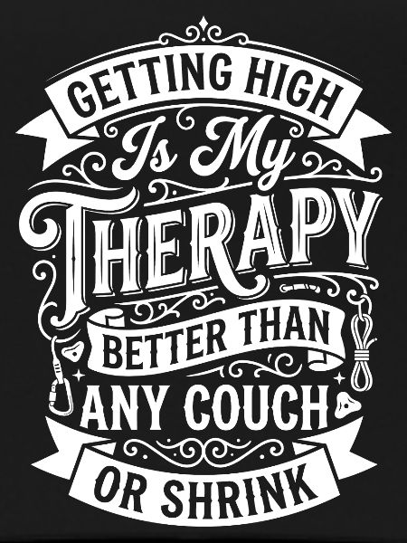 Getting High Is My Therapy