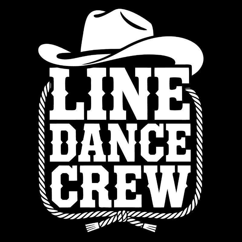 Line Dance Crew Western Logo
