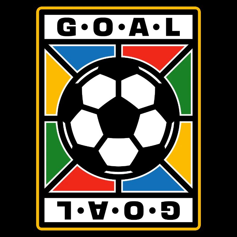 Fußball-Retro-Abzeichen