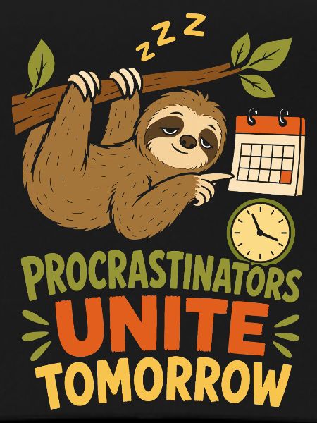 Procrastinators Unite Tomorrow