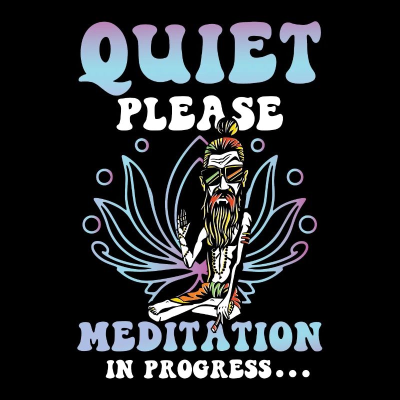 Quiet Please Meditation In Progress