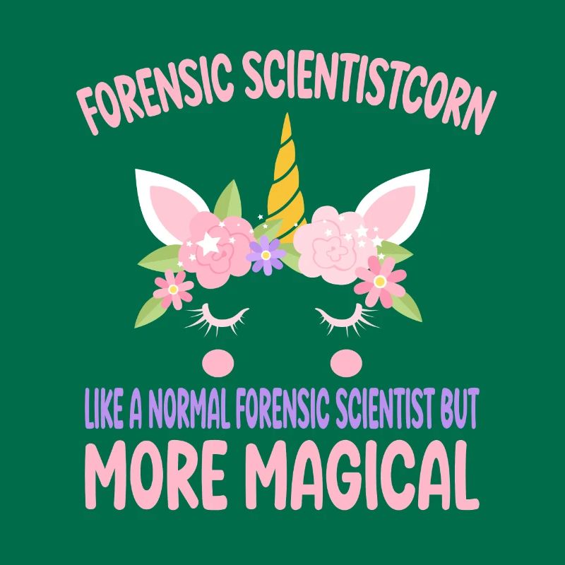 Forensic Scientistcorn like a normal Scientist