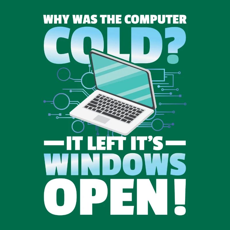 Why Was The Computer cold Left Its Windows Open
