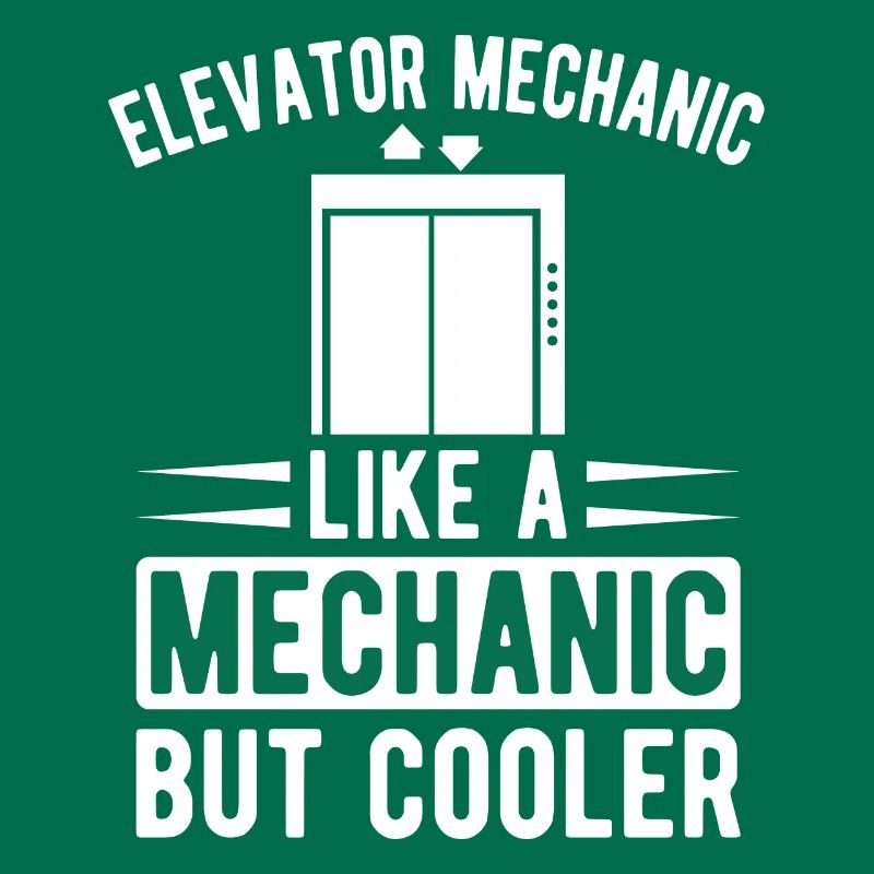 Funny Elevator Inspector Elevator Mechanic Cooler