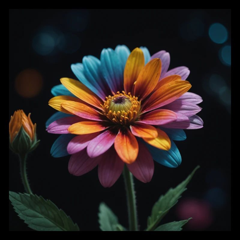 Bunte Blume