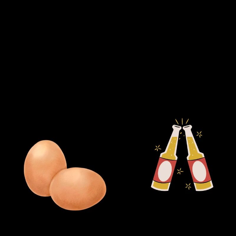 JGA, Eier abgeben, Peitsche, Bier